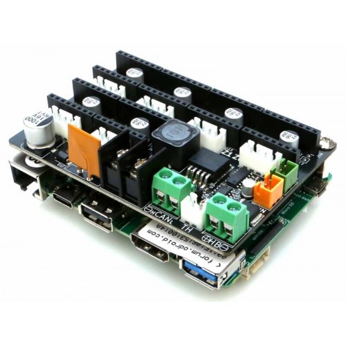 Papan Pengontrol Stepmotor 6 Channel dengan CAN-FD untuk Printer 3D Arduino