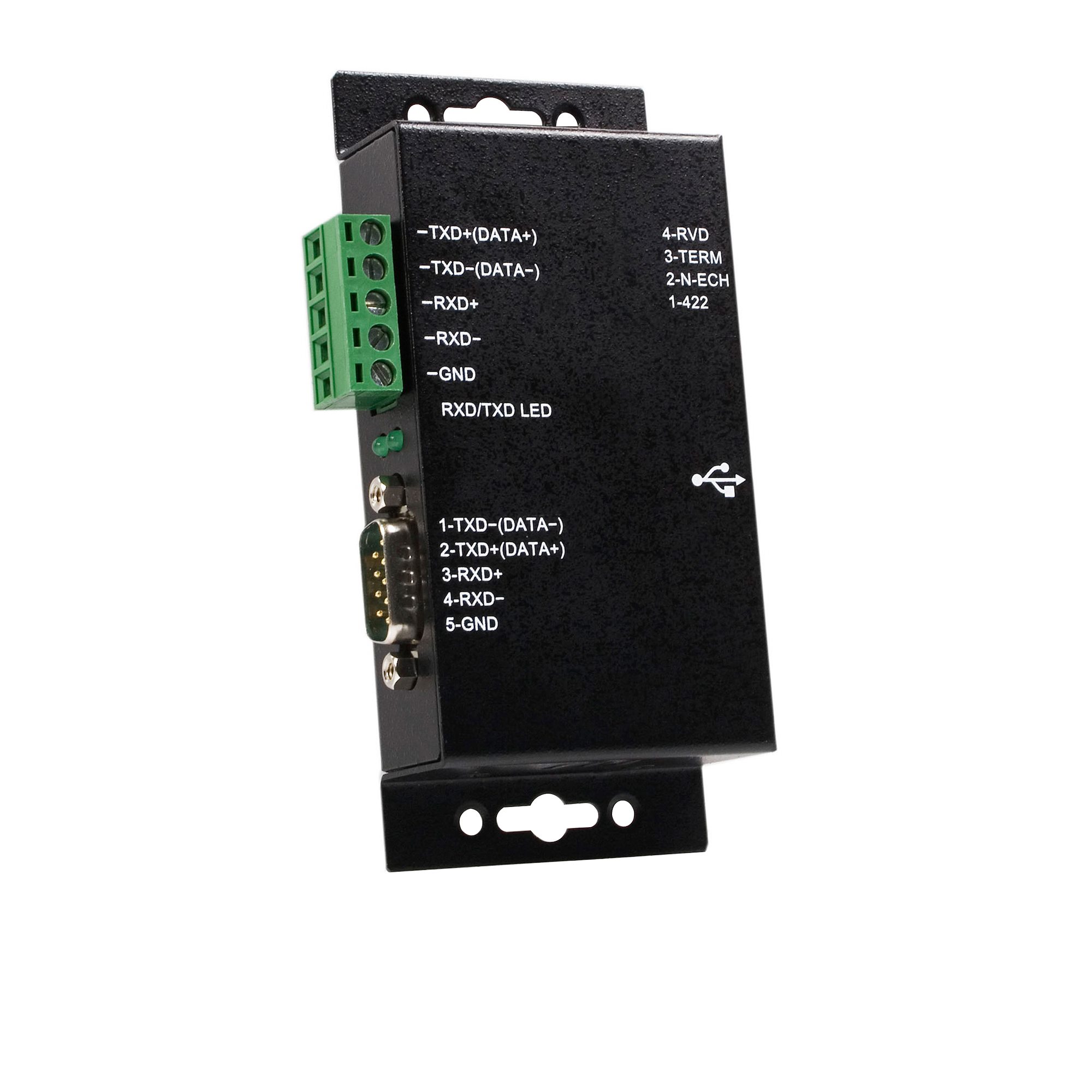 Adapter Serial Isolasi 2-Port ICUSB422IS untuk Perangkat RS-422/485 melalui Port DB9 ke Komputer